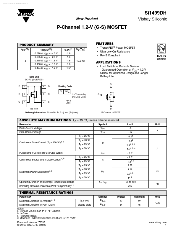 SI1499DH