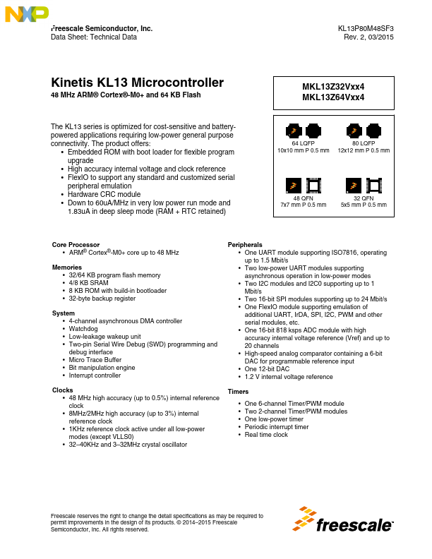 MKL13Z32VFT4