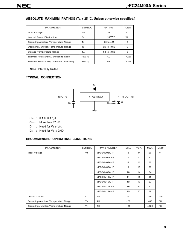 UPC24M08AHF