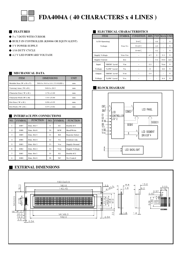 FDA4004A