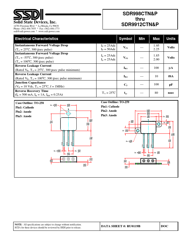 SDR9911CTN