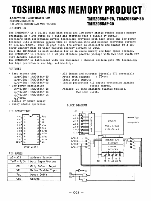 TMM2068AP-35