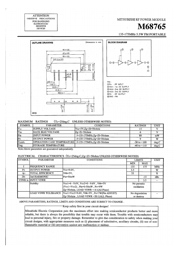 M68765