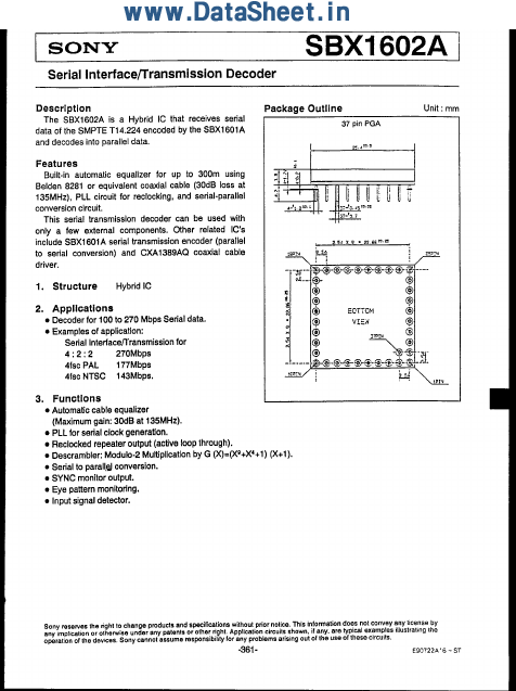 SBX1602A