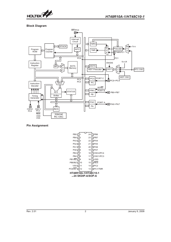 HT48R10A-1