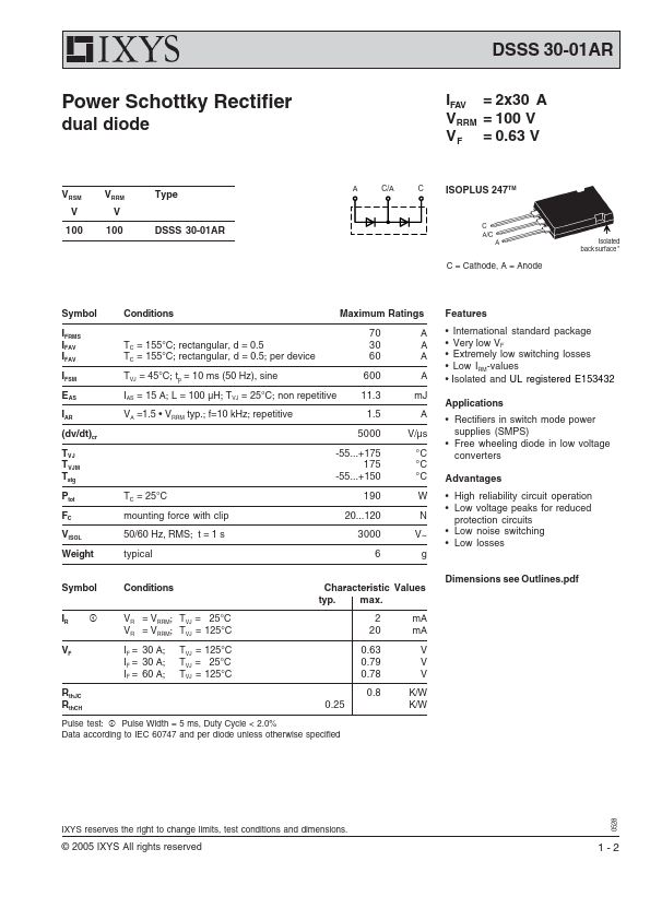 DSSS30-01AR