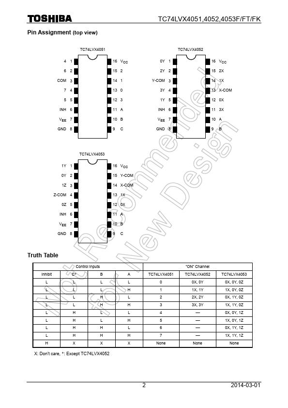 TC74LVX4052FK