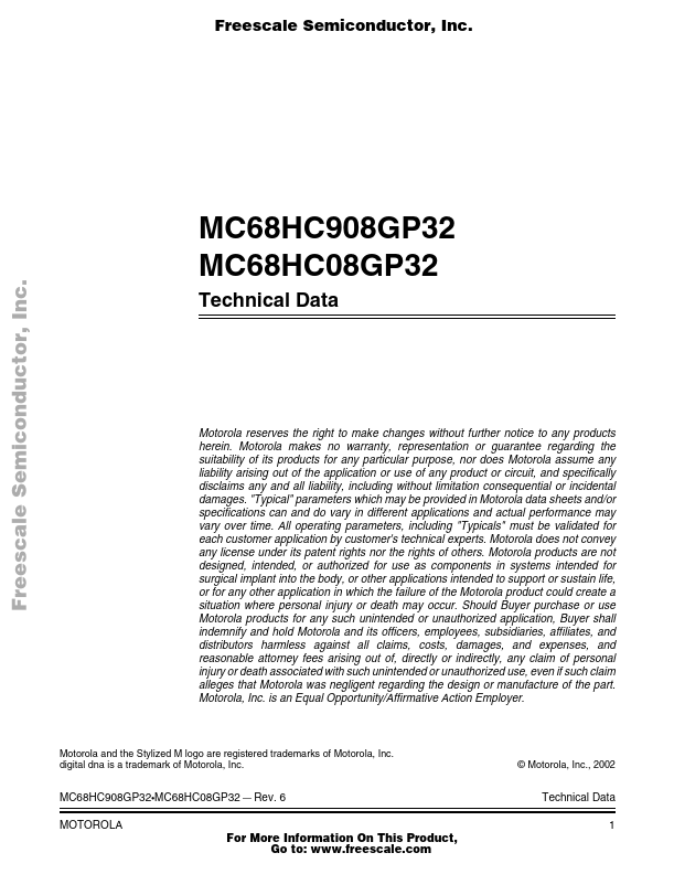 MC68HC08GP32