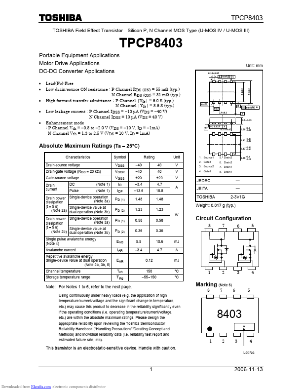 TPCP8403