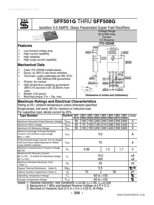 SFF505G