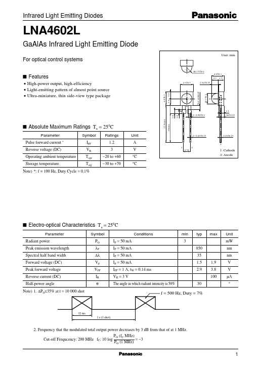LNA4602L Datasheet Preview