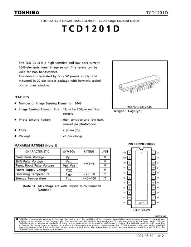 TCD1201D