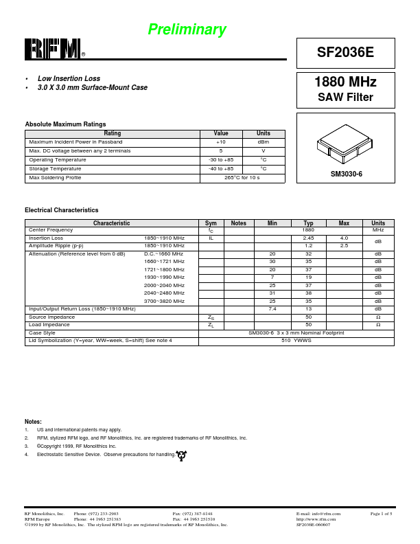 SF2036E