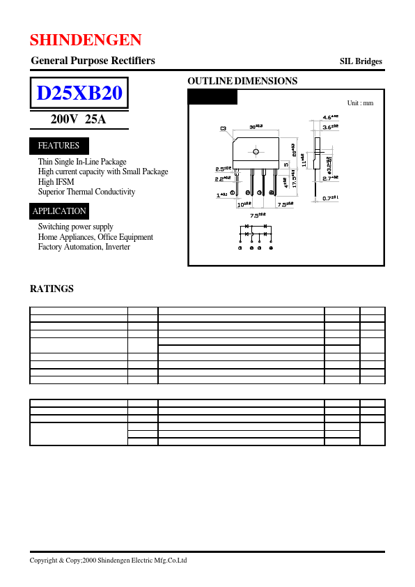 D25XB20