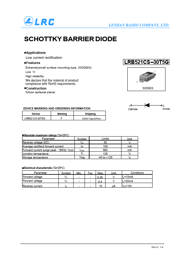 LRB521CS-30T5G