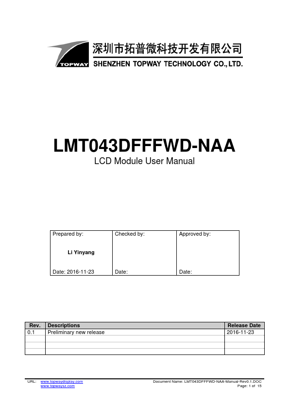 LMT043DFFFWD-NAA