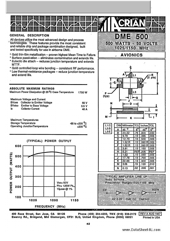 DME500