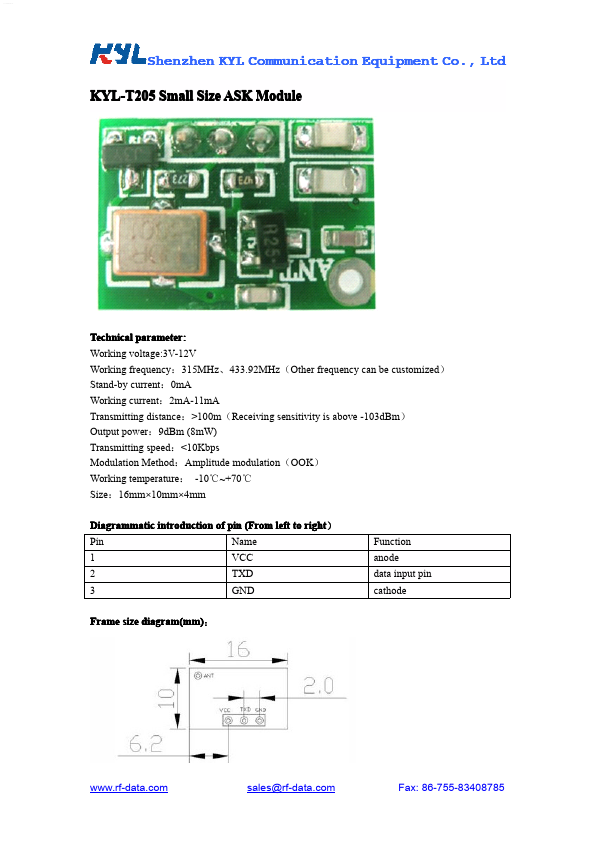 KYL-T205