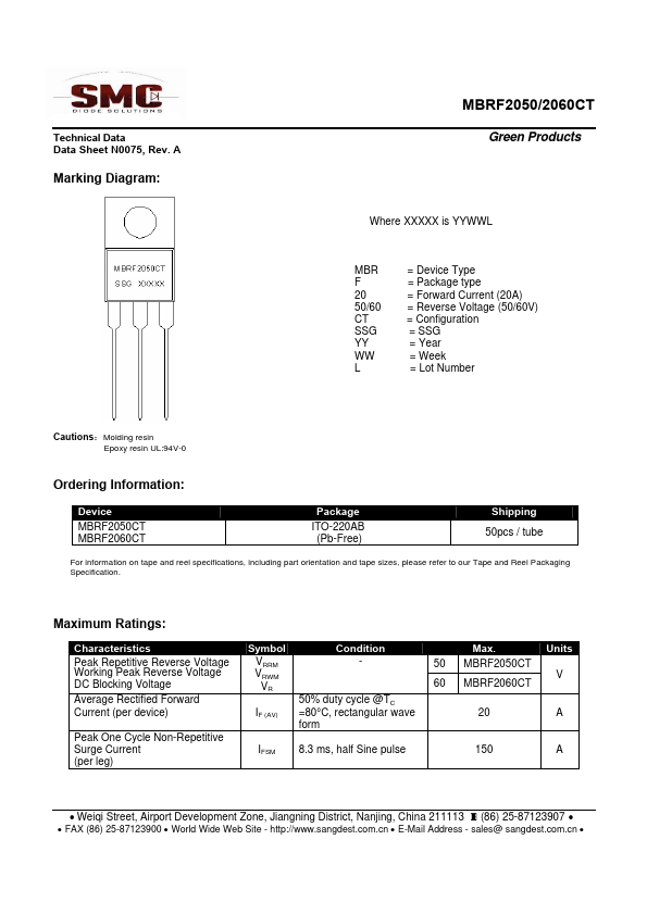 MBRF2060CT