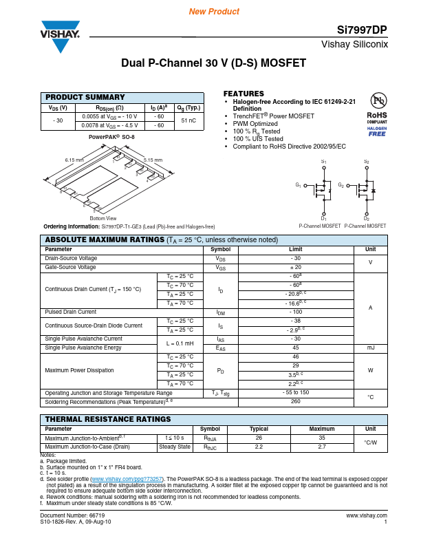 Si7997DP Datasheet Preview