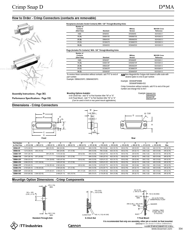 DBM13W3P-NMB-K52