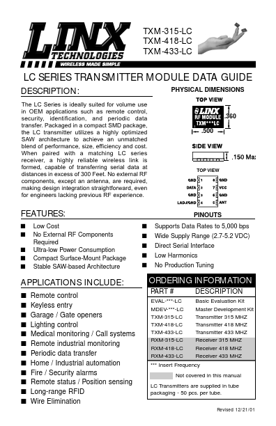 TXM-315-LC