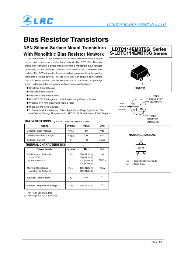 LDTC114TM3T5G