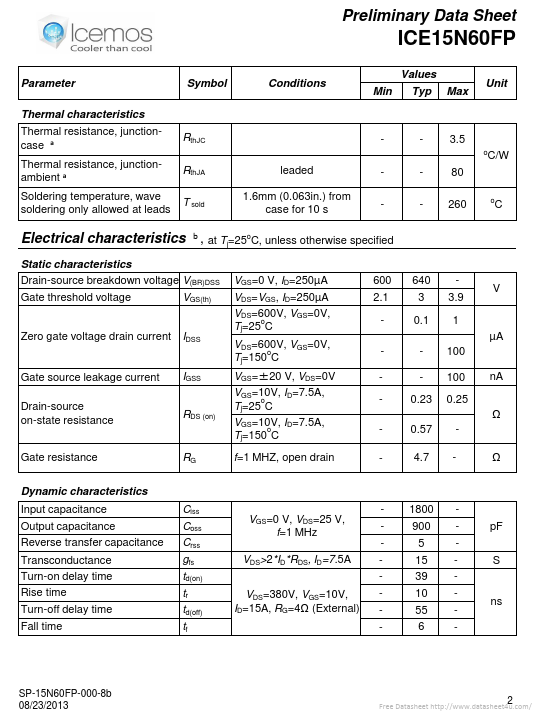 ICE15N60FP