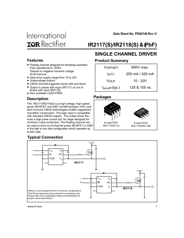 IR2117PBF