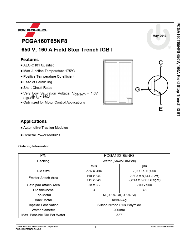 PCGA160T65NF8