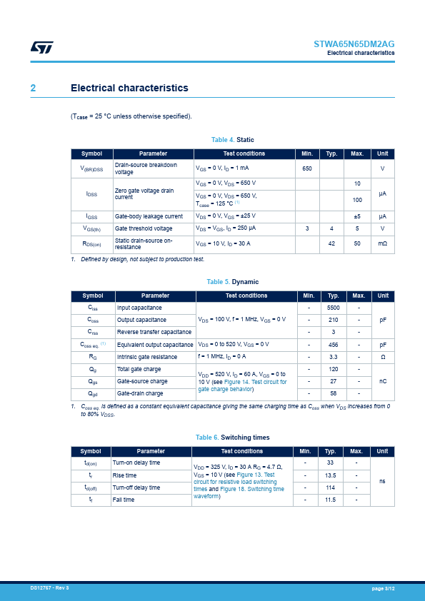 STWA65N65DM2AG