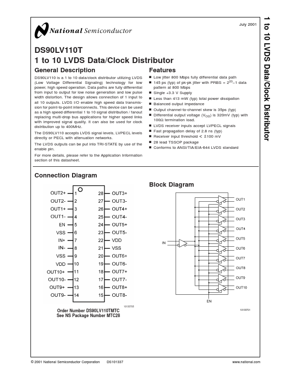 DS90LV110T