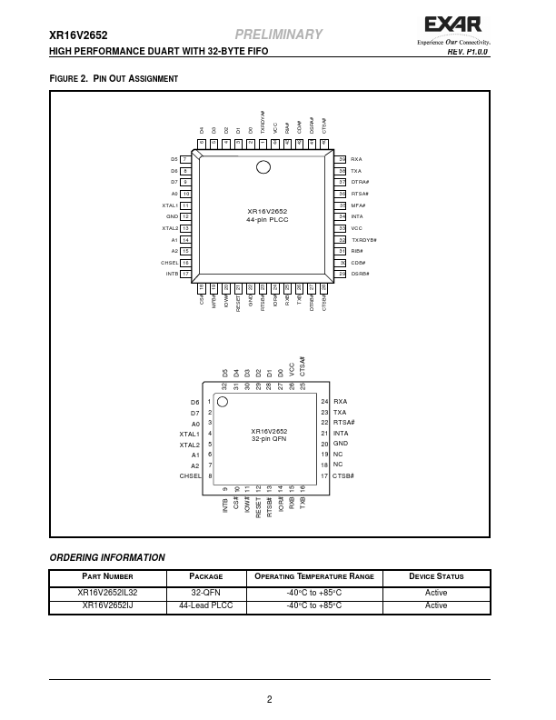 XR16V2652