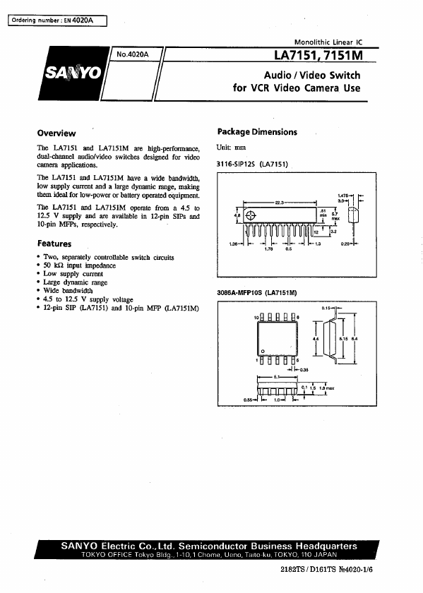 LA7151M