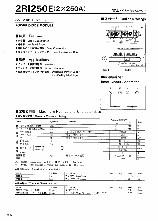 2RI250E