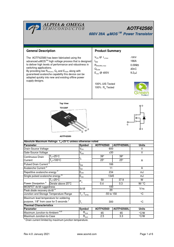 AOTF42S60