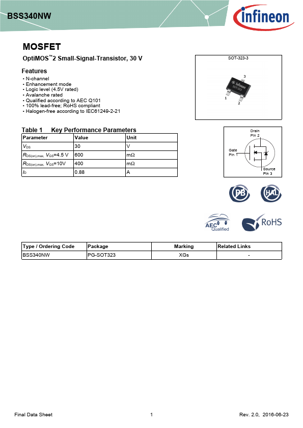 BSS340NW