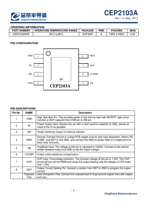 CEP2103A