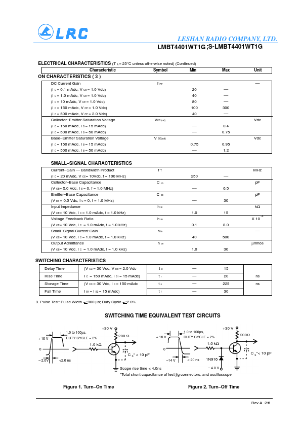 LMBT4401WT3G