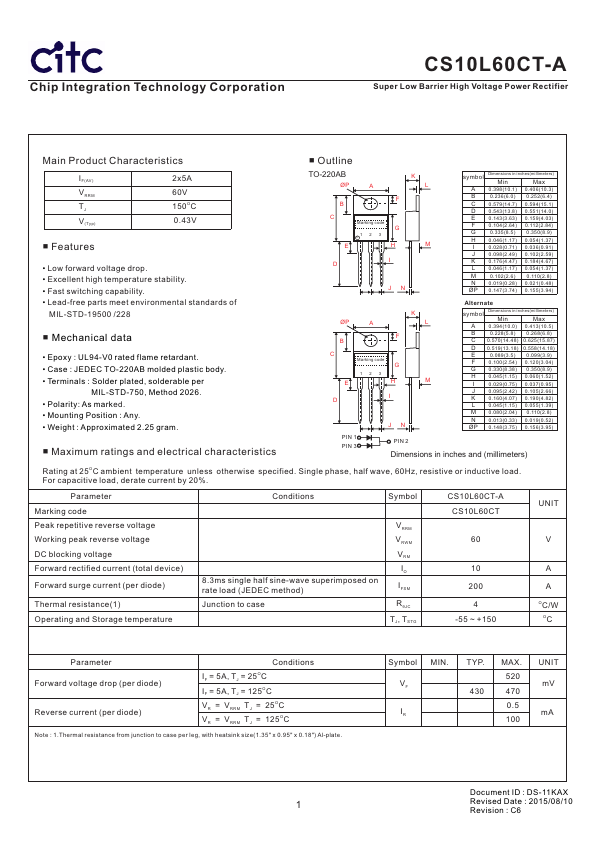 CS10L60CT-A