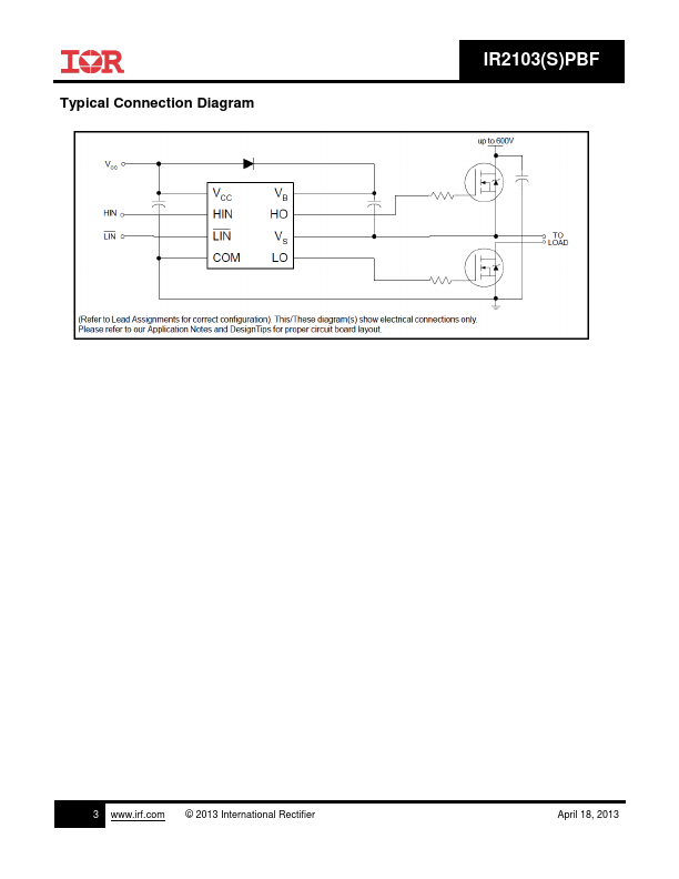 IR2103SPBF