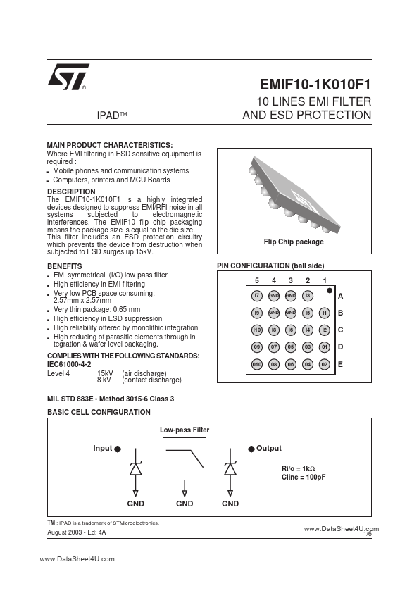 EMIF10-1K010F1