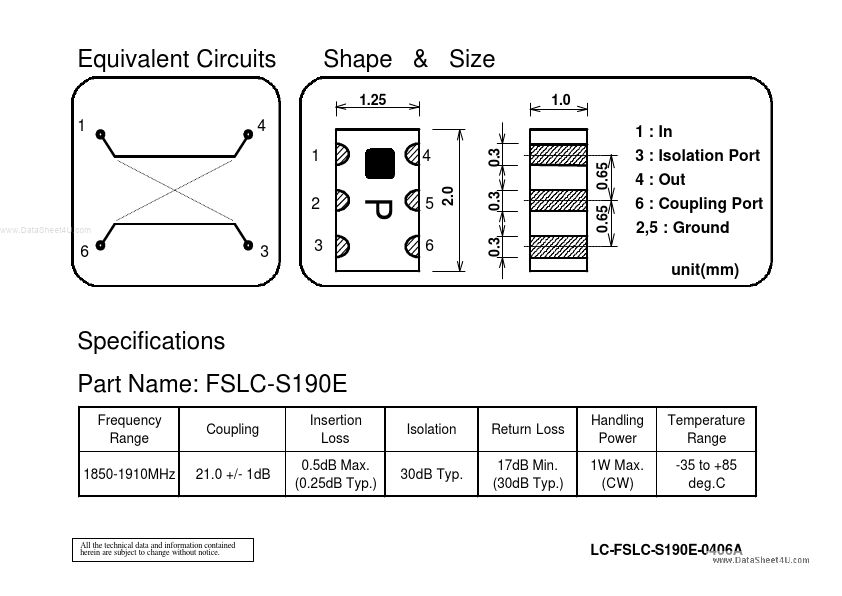 FSLC-S190E