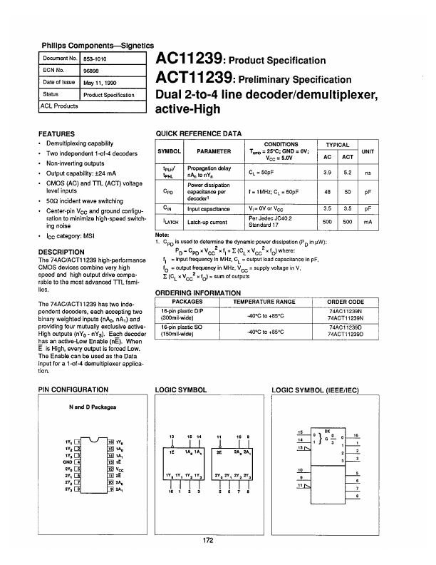 74AC11239