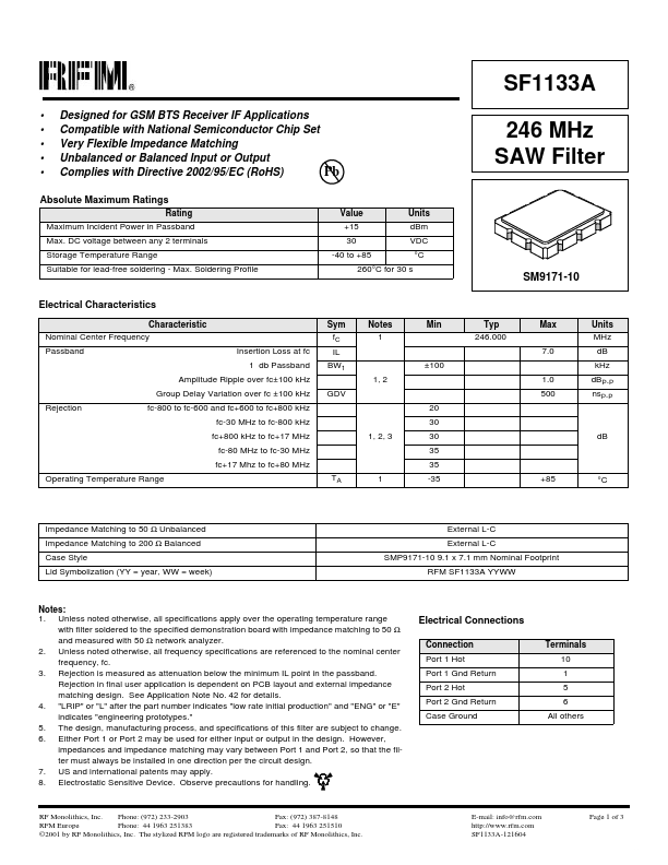 SF1133A