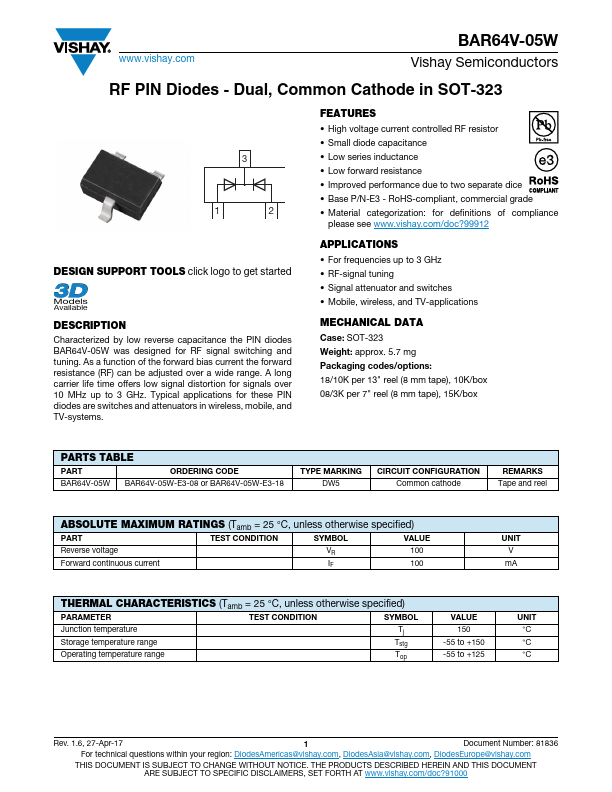 BAR64V-05W