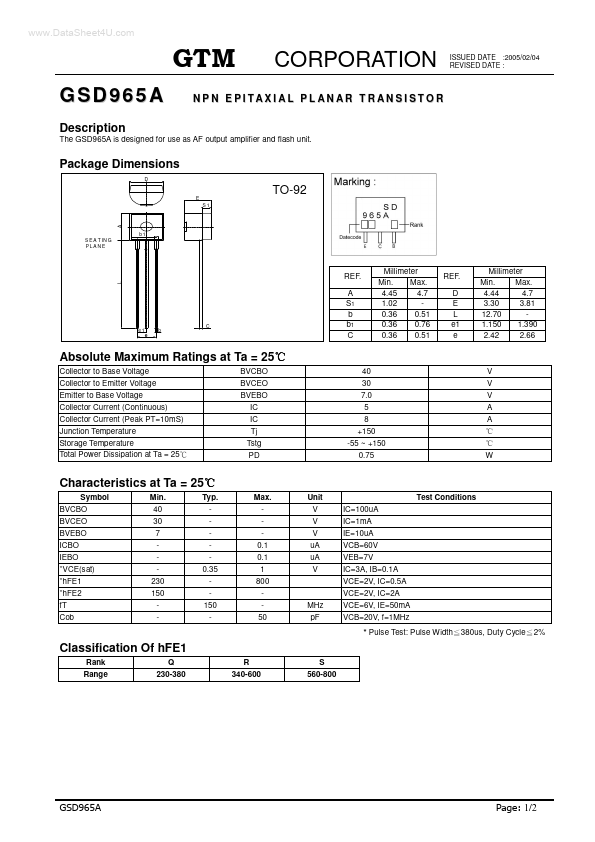 GSD965A