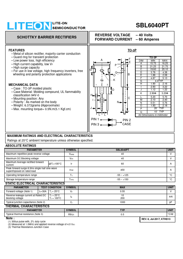 SBL6060PT