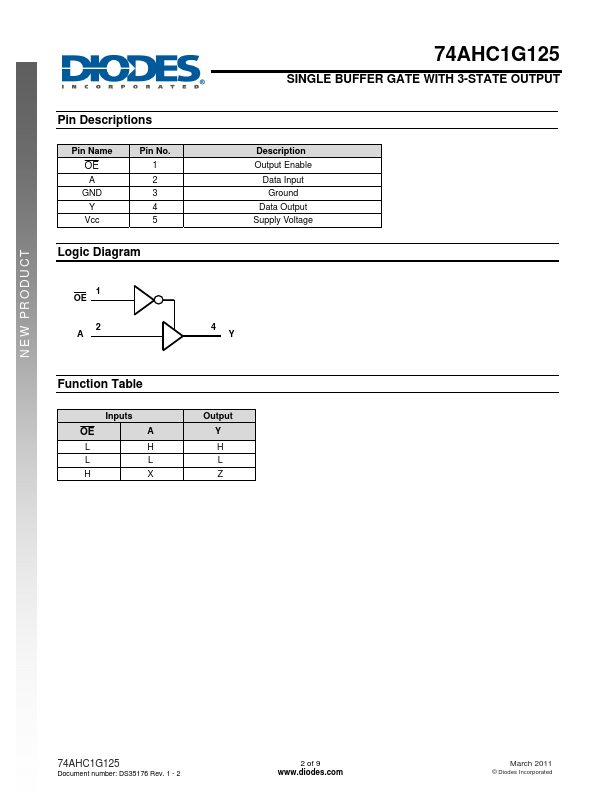 74AHC1G125W5