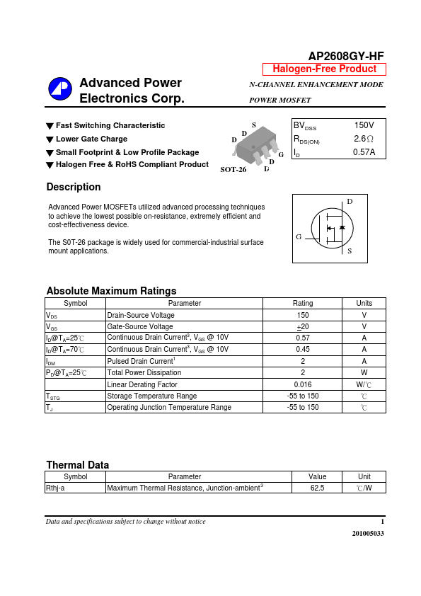 AP2608GY-HF